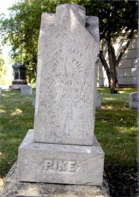 Rufus Pike's monument